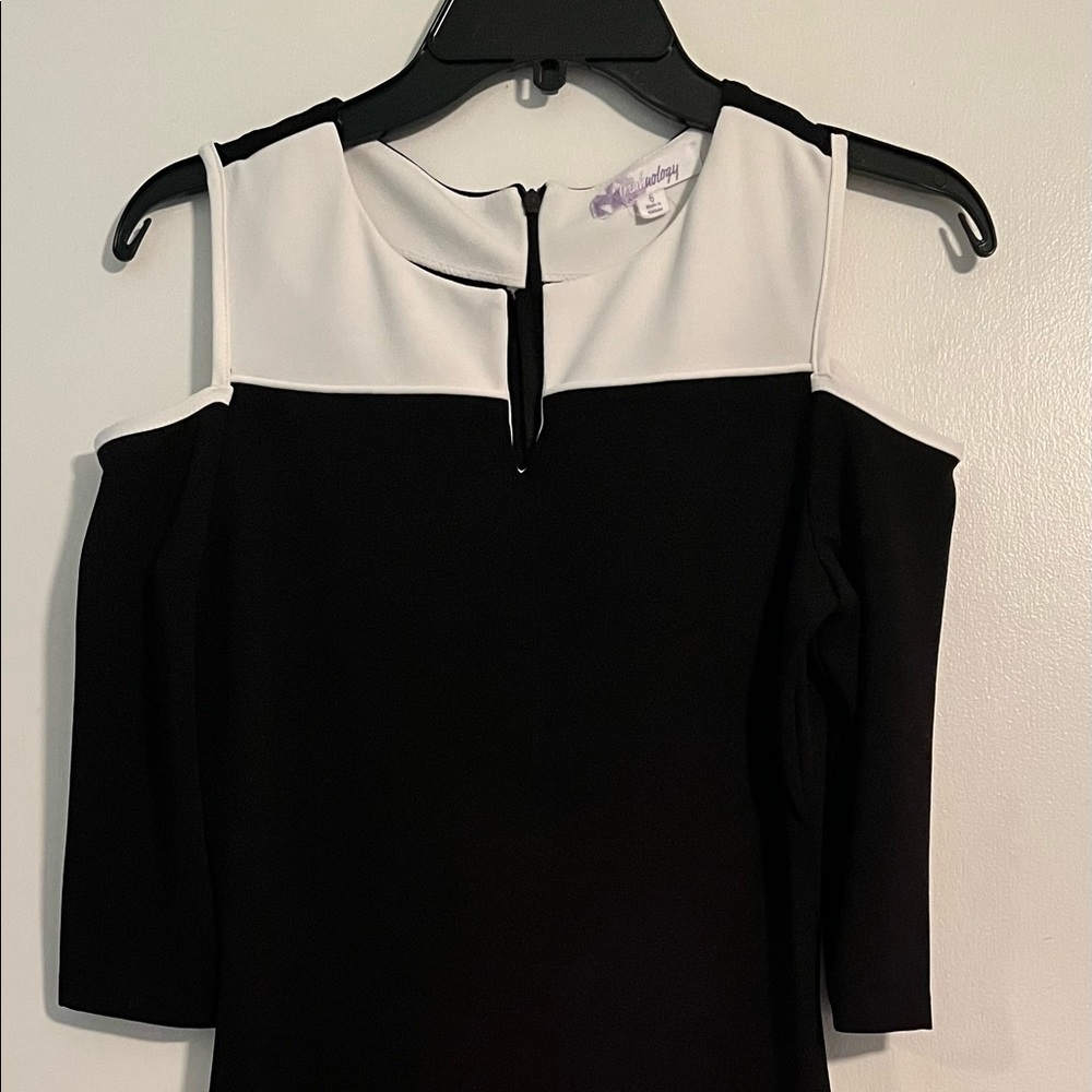 Black and White Dress